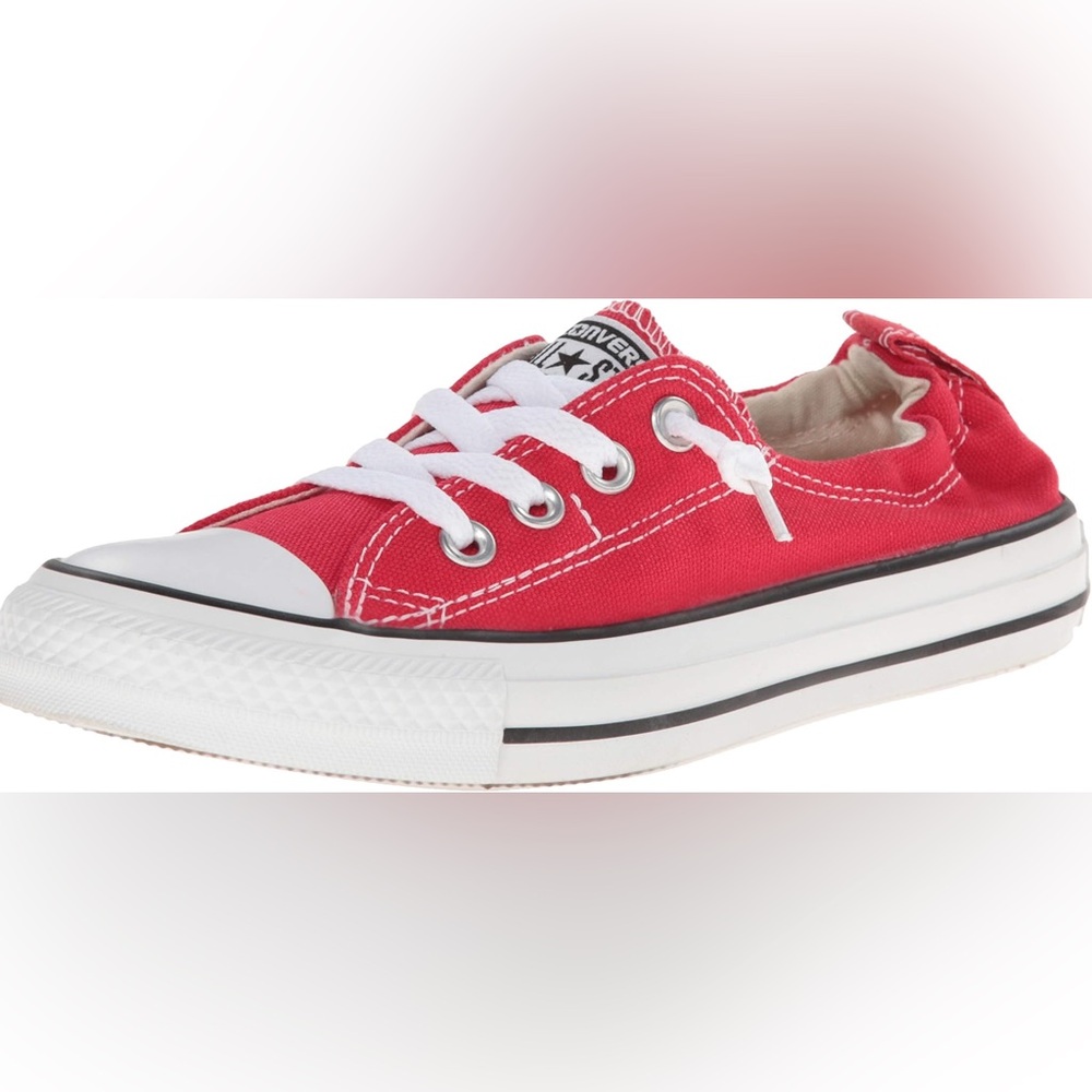 Converse- WOMEN’S CHUCK TAYLOR ALL STAR SHORELINE SNEAKER- Varsity Red, Size 5